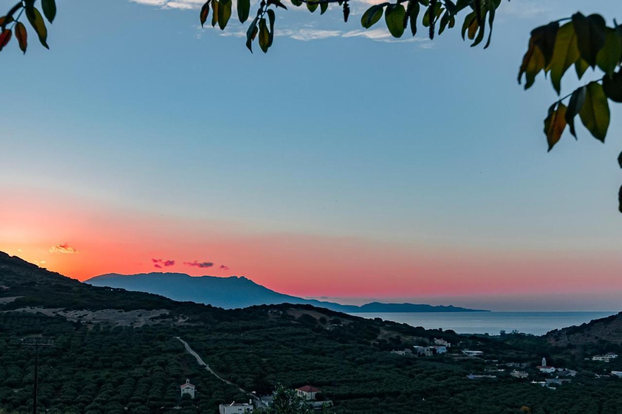 Rikanthos Stone Sea View Apartment Ι Falelianá Eksteriør billede