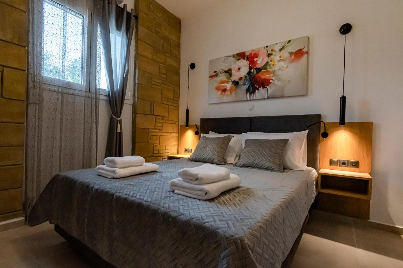 Rikanthos Stone Sea View Apartment Ι Falelianá Eksteriør billede