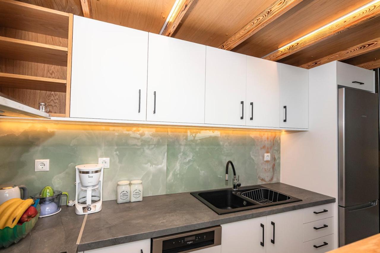 Rikanthos Stone Sea View Apartment Ι Falelianá Eksteriør billede