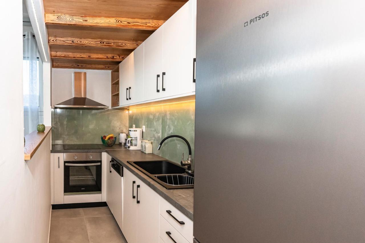 Rikanthos Stone Sea View Apartment Ι Falelianá Eksteriør billede