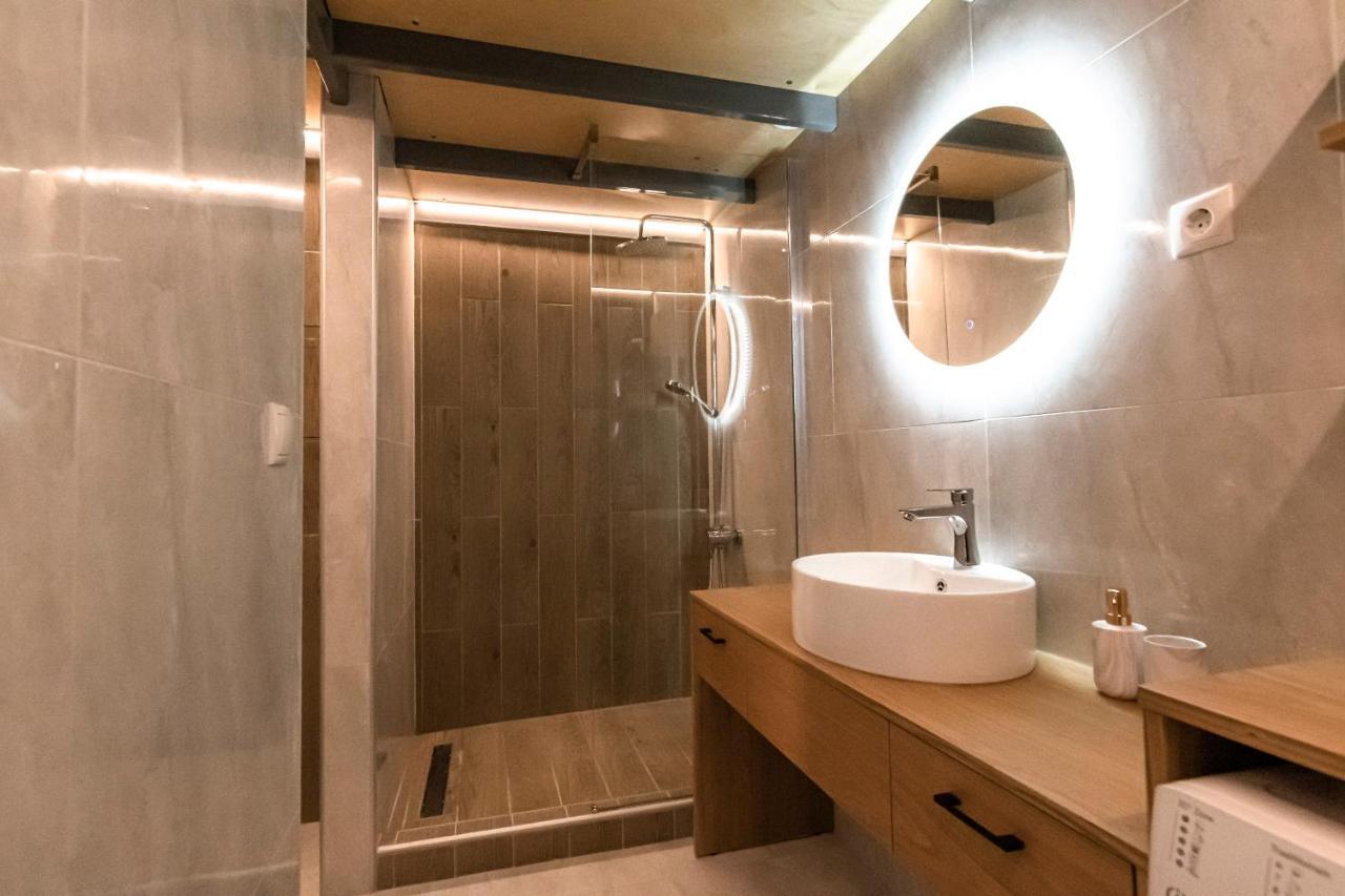 Rikanthos Stone Sea View Apartment Ι Falelianá Eksteriør billede