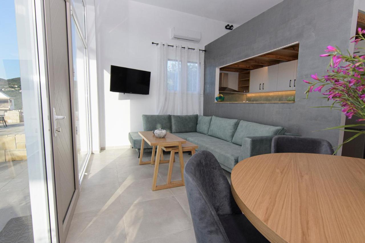 Rikanthos Stone Sea View Apartment Ι Falelianá Eksteriør billede