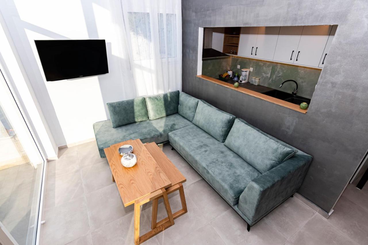 Rikanthos Stone Sea View Apartment Ι Falelianá Eksteriør billede