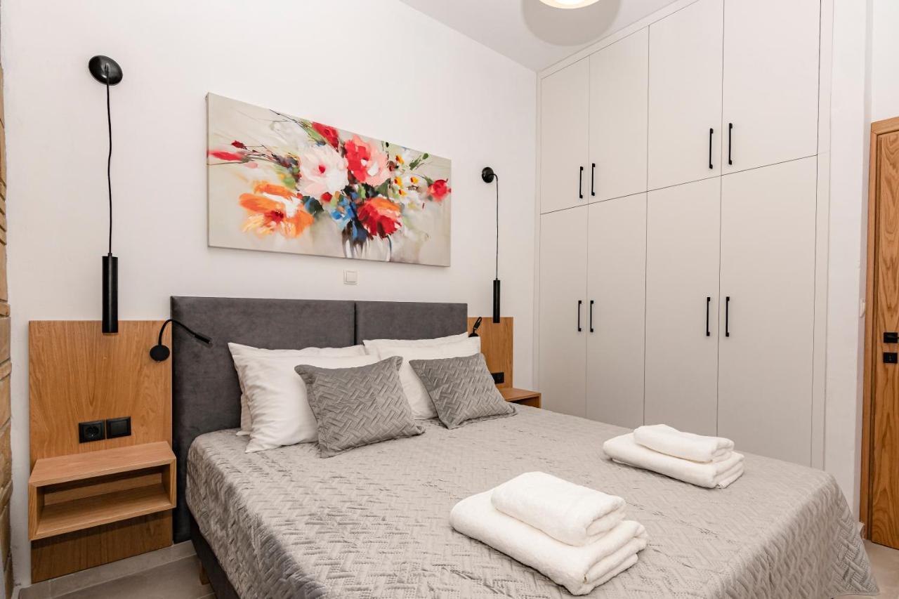 Rikanthos Stone Sea View Apartment Ι Falelianá Eksteriør billede
