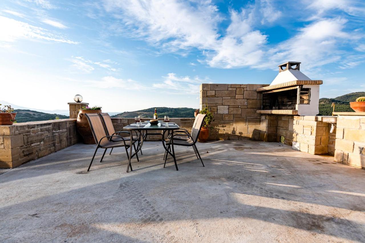 Rikanthos Stone Sea View Apartment Ι Falelianá Eksteriør billede