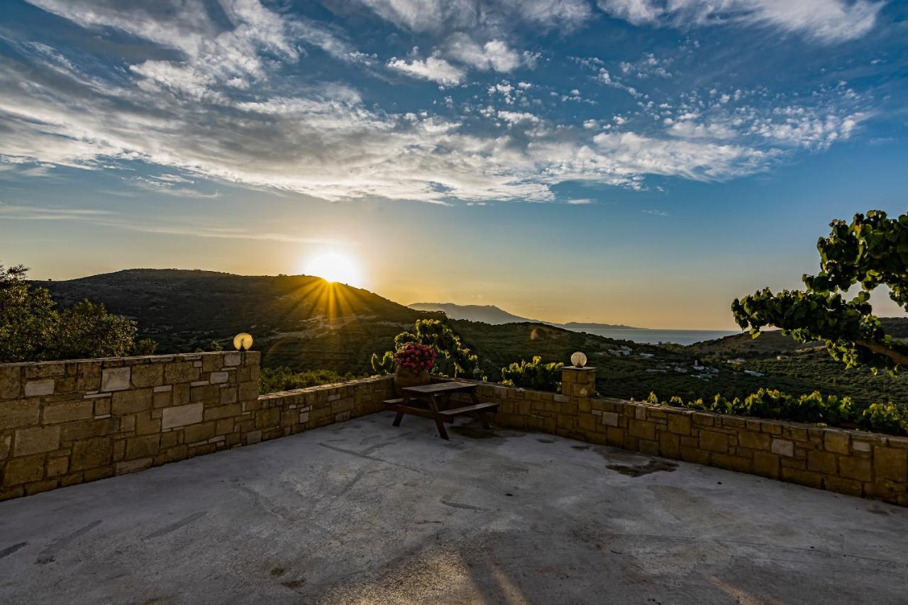 Rikanthos Stone Sea View Apartment Ι Falelianá Eksteriør billede
