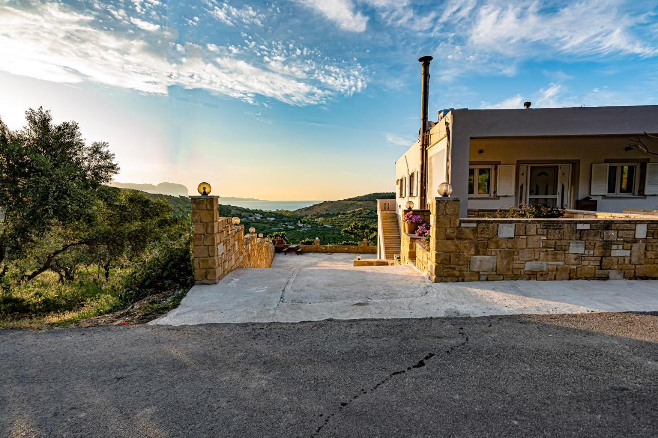 Rikanthos Stone Sea View Apartment Ι Falelianá Eksteriør billede