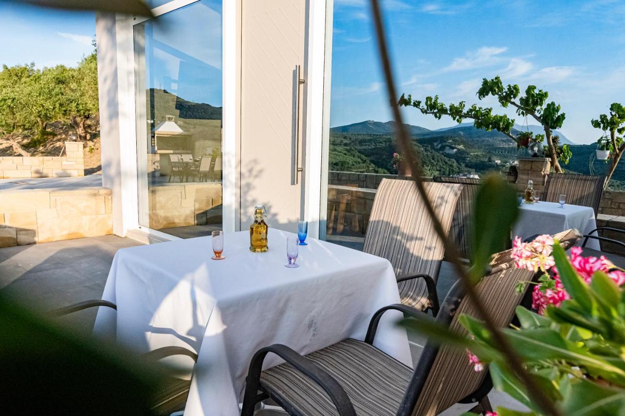 Rikanthos Stone Sea View Apartment Ι Falelianá Eksteriør billede