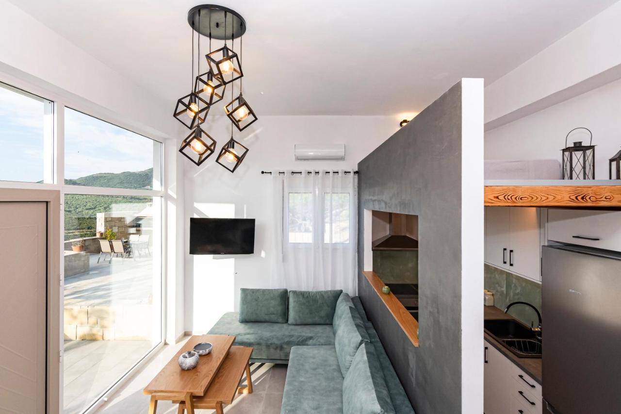 Rikanthos Stone Sea View Apartment Ι Falelianá Eksteriør billede